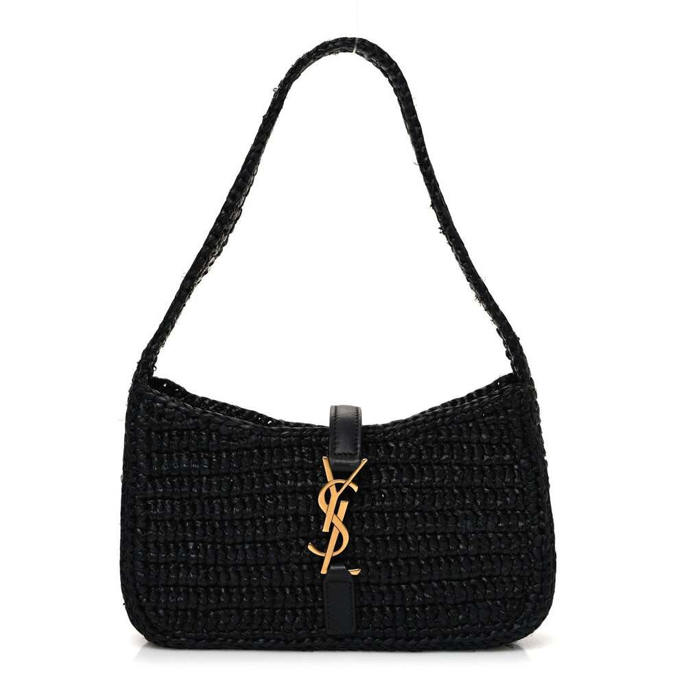 Saint Laurent Raffia Calfskin Le 5 A 7 #263130S11B